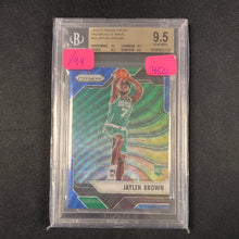 Load image into Gallery viewer, 2016 Prizm Jaylen Brown #44 RC Blue Wave /99 BGS 9.5
