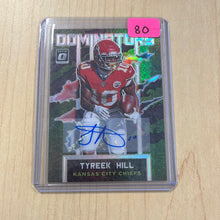 Load image into Gallery viewer, 2020 DONRUSS OPTIC TYREEK HILL AUTO #DM-TH DOMINATORS AUTO 10/49 JERSEY NUMBER
