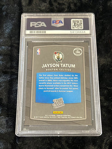 2017-18 DONRUSS JAYSON TATUM #198 RC PSA GEM MINT 10