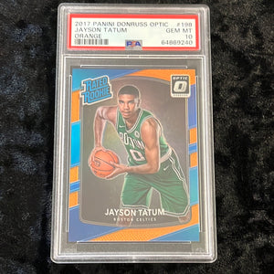 2017-18 DONRUSS OPTIC #198 RC ORANGE /199 PSA 10 GEM MINT
