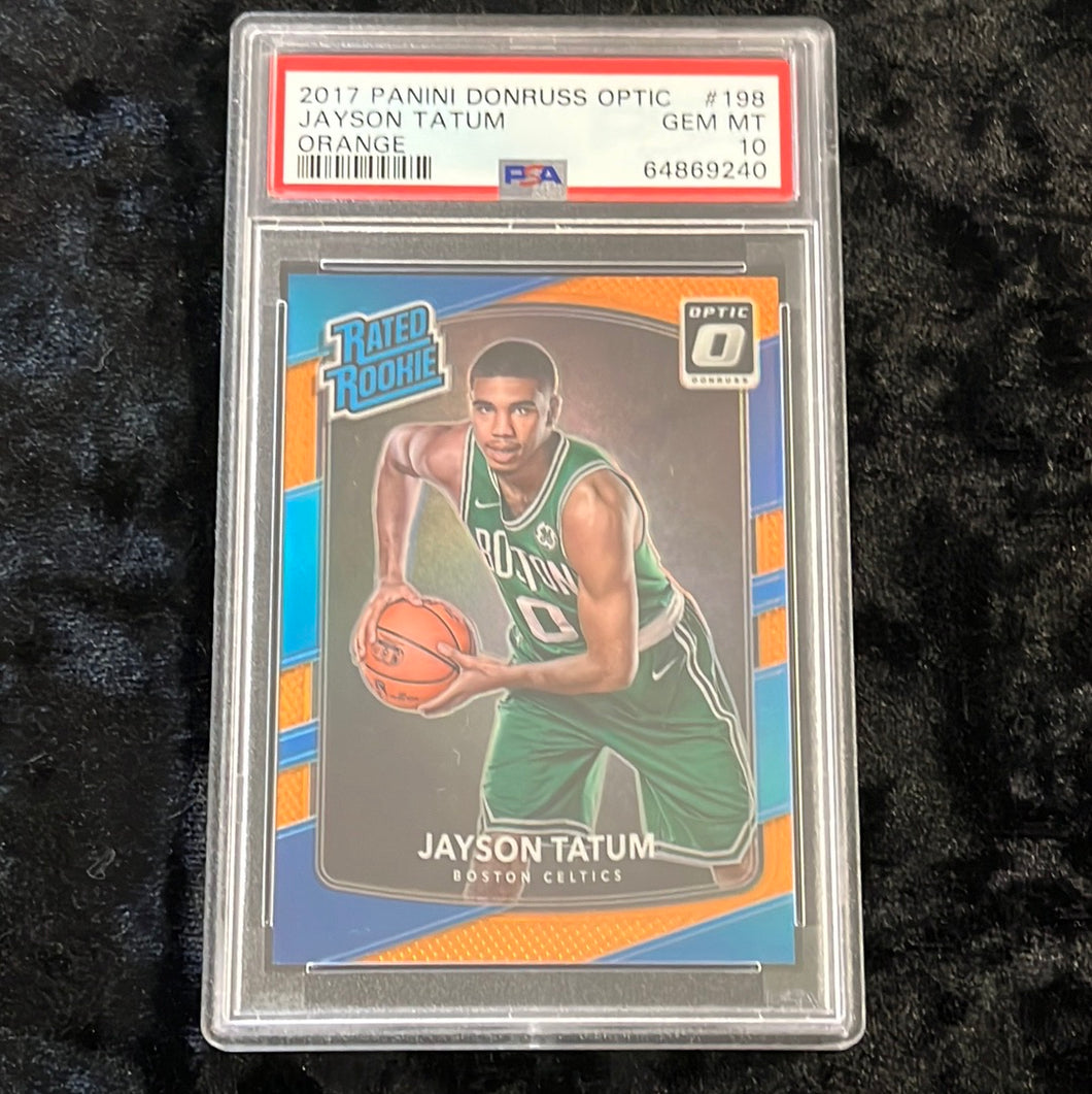 2017-18 DONRUSS OPTIC #198 RC ORANGE /199 PSA 10 GEM MINT