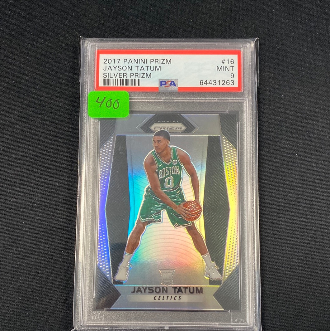 2017 Prizm Jayson Tatum #16 RC SILVER PRIZM