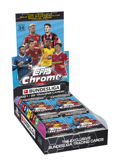 2021-22 Topps Chrome Bundesliga Soccer Lite Hobby Packs